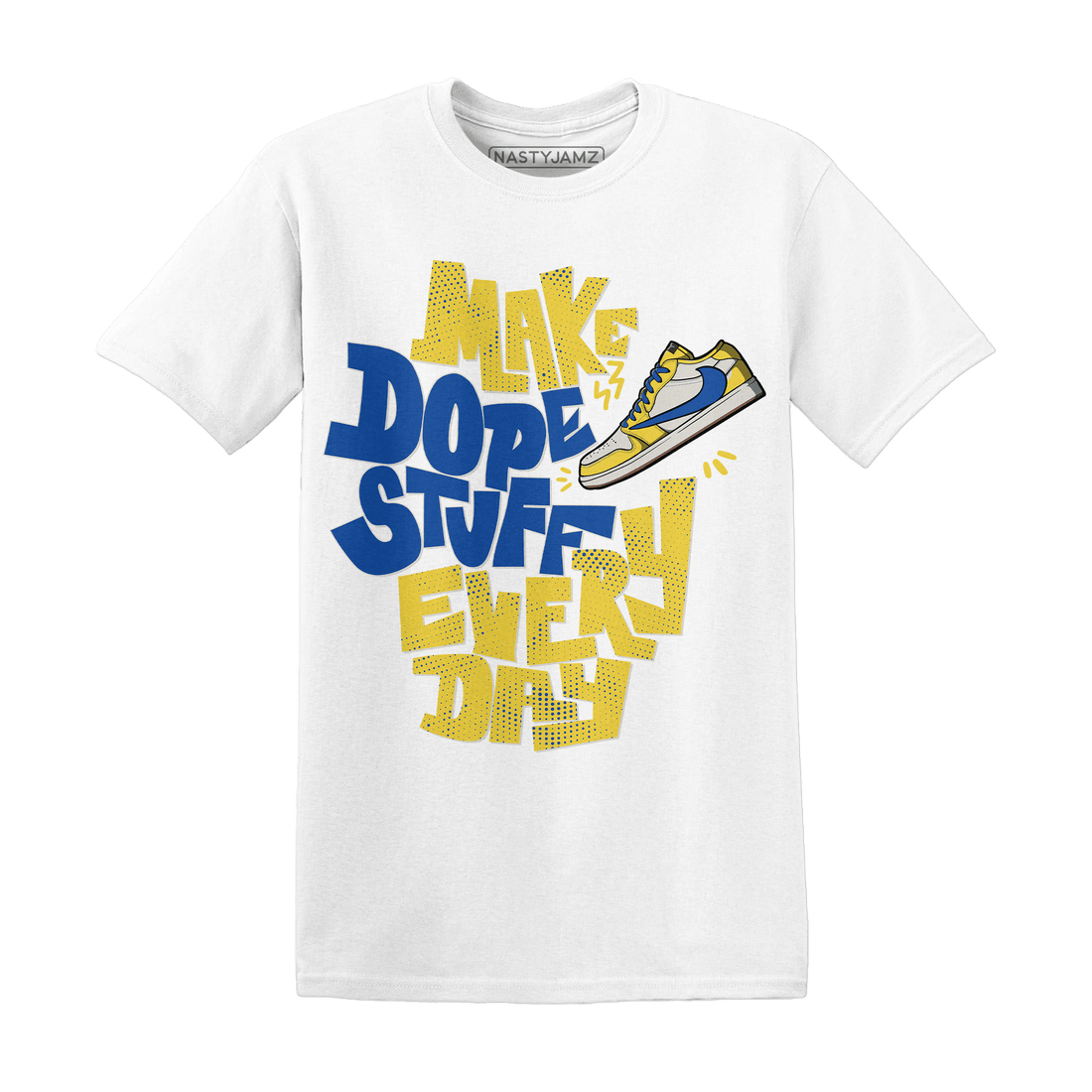 Low OG Canary TVSC 1s T Shirt Match Dope Sneaker - NastyJamz