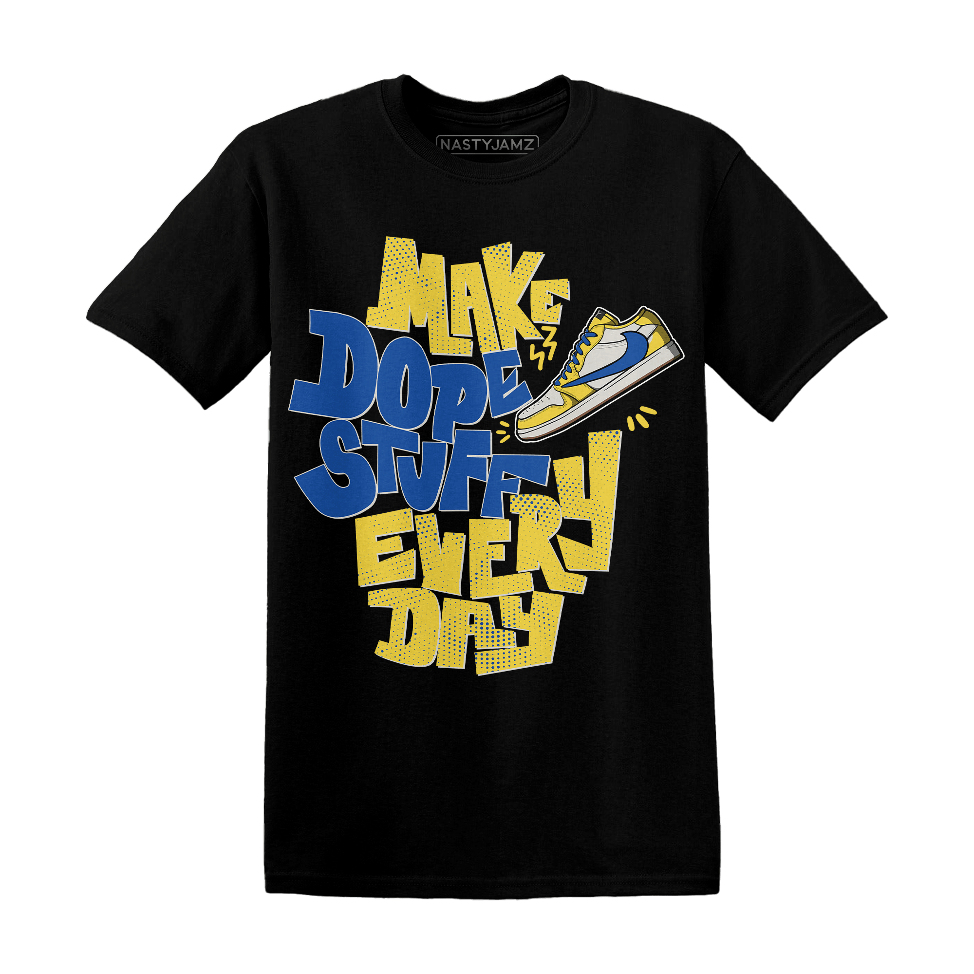 Low OG Canary TVSC 1s T Shirt Match Dope Sneaker - NastyJamz