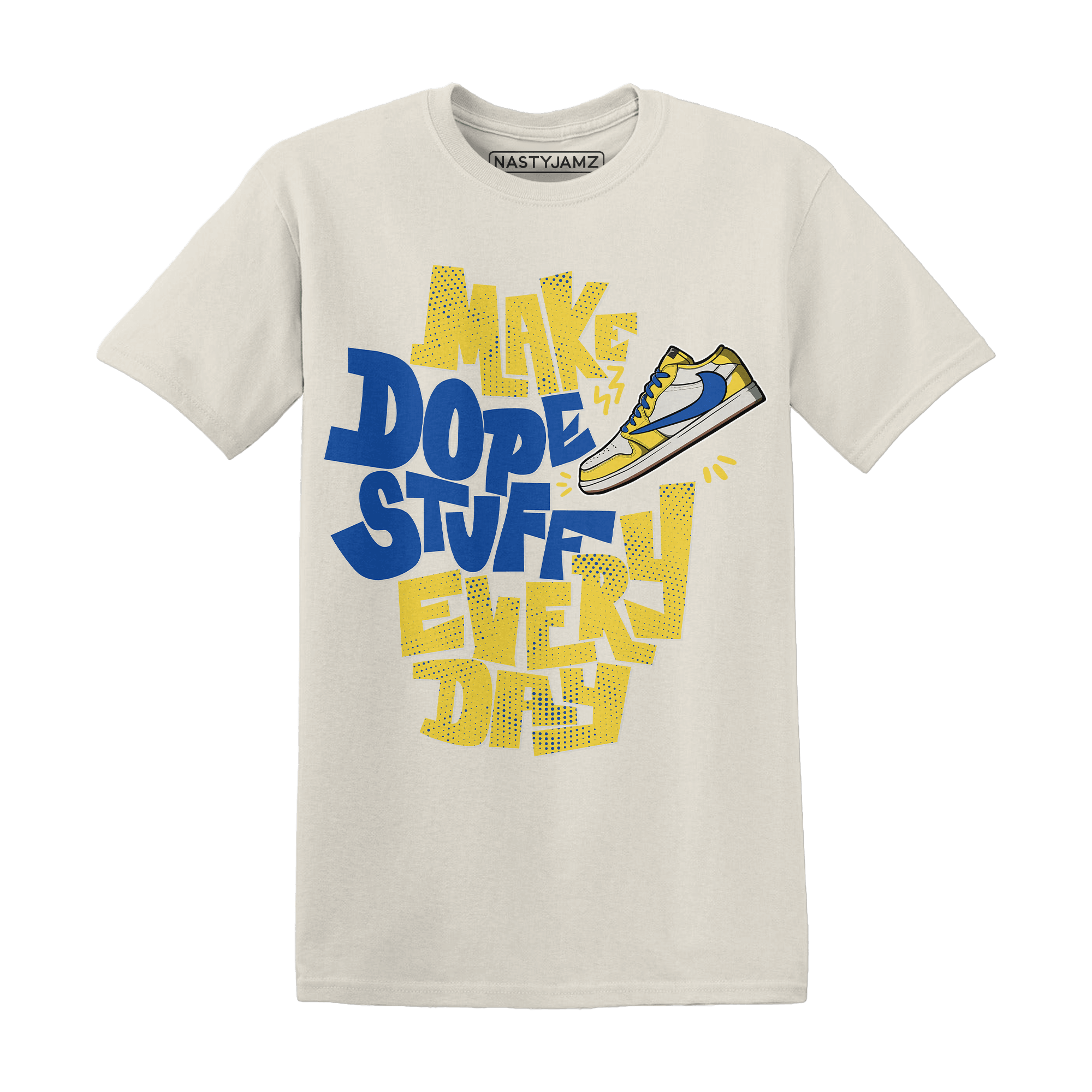 Low OG Canary TVSC 1s T Shirt Match Dope Sneaker - NastyJamz