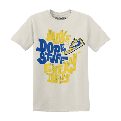 Low OG Canary TVSC 1s T Shirt Match Dope Sneaker - NastyJamz