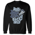 Mid Diffused Blue Grey 1s Sweatshirt Match Dope Sneaker - NastyJamz