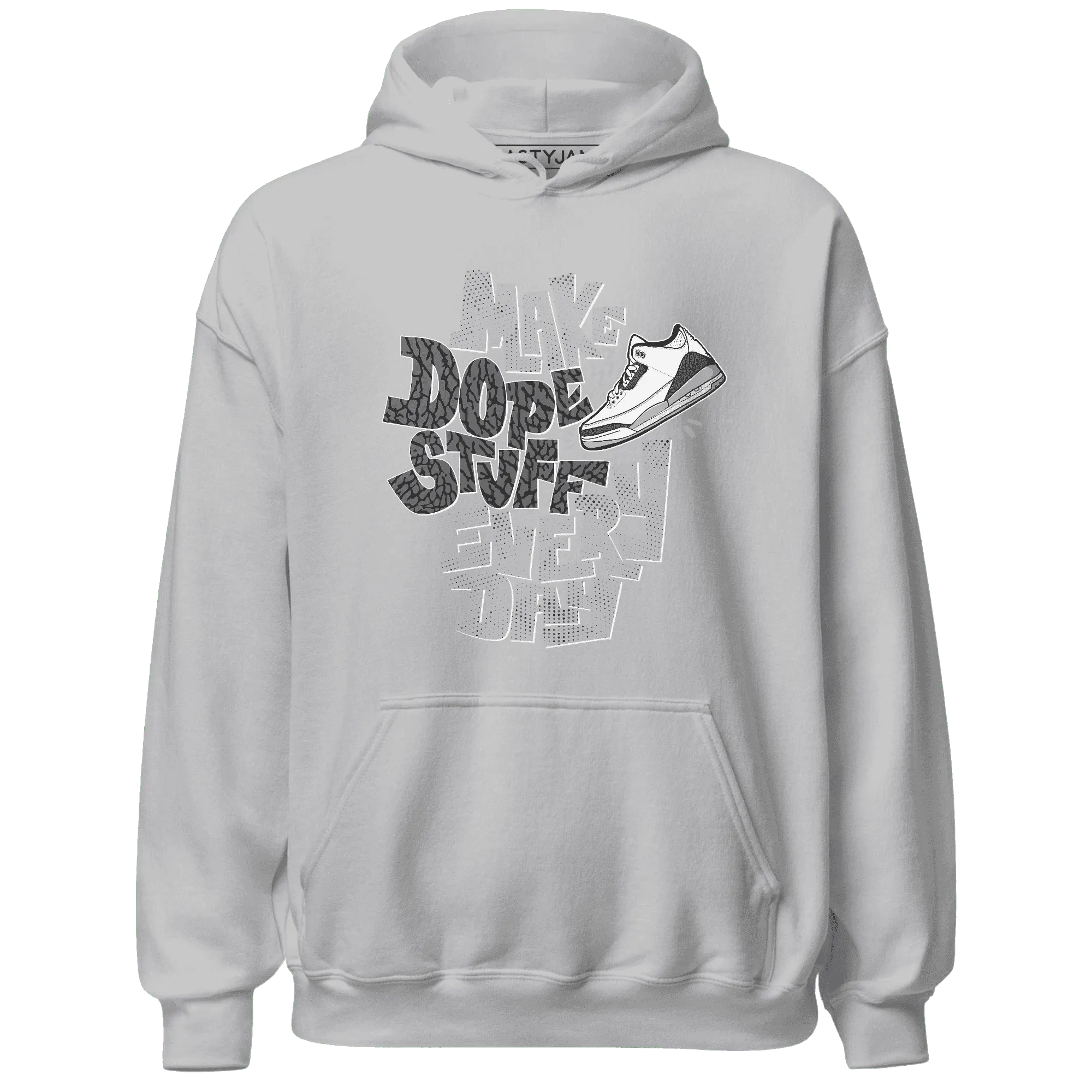 Cement-Grey-3s-Hoodie-Match-Dope-Sneaker