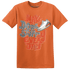 Georgia Peach 3s T Shirt Match Dope Sneaker - NastyJamz