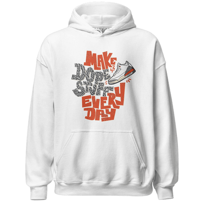 Georgia Peach 3s Hoodie Match Dope Sneaker - NastyJamz