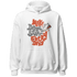 Georgia Peach 3s Hoodie Match Dope Sneaker - NastyJamz
