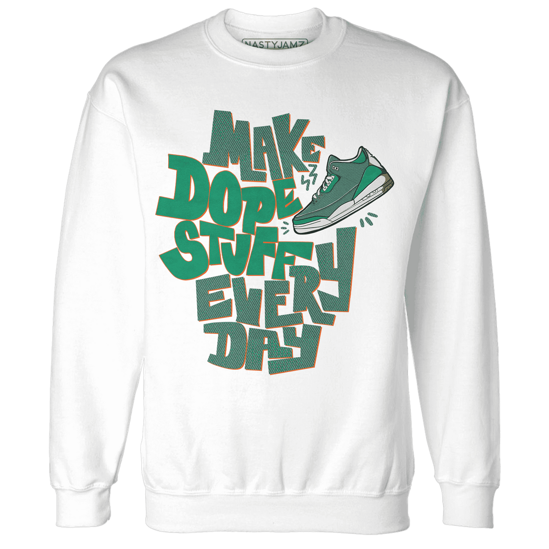 Nina CN Abney 3s Sweatshirt Match Dope Sneaker - NastyJamz