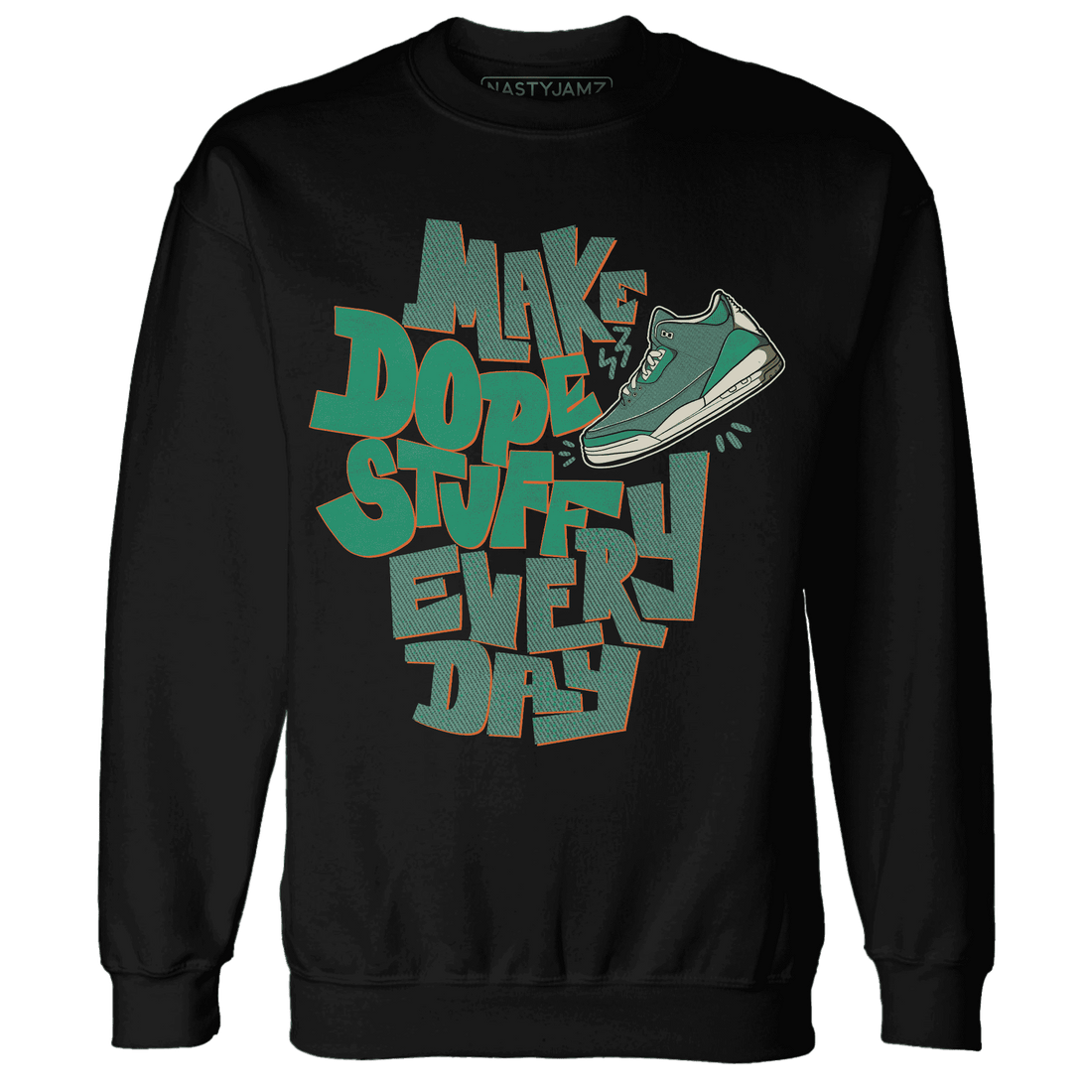 Nina CN Abney 3s Sweatshirt Match Dope Sneaker - NastyJamz
