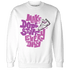 GS Hyper Violet 4s Sweatshirt Match Dope Sneaker - NastyJamz
