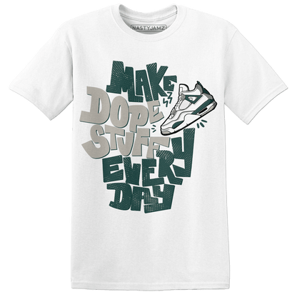 Oxidized Green 4s T Shirt Match Dope Sneaker - NastyJamz