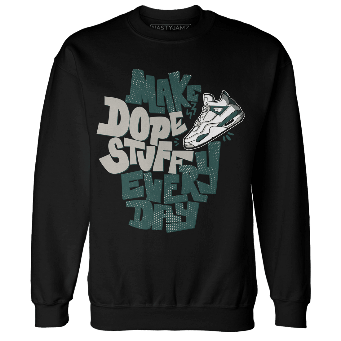 Oxidized Green 4s Sweatshirt Match Dope Sneaker - NastyJamz