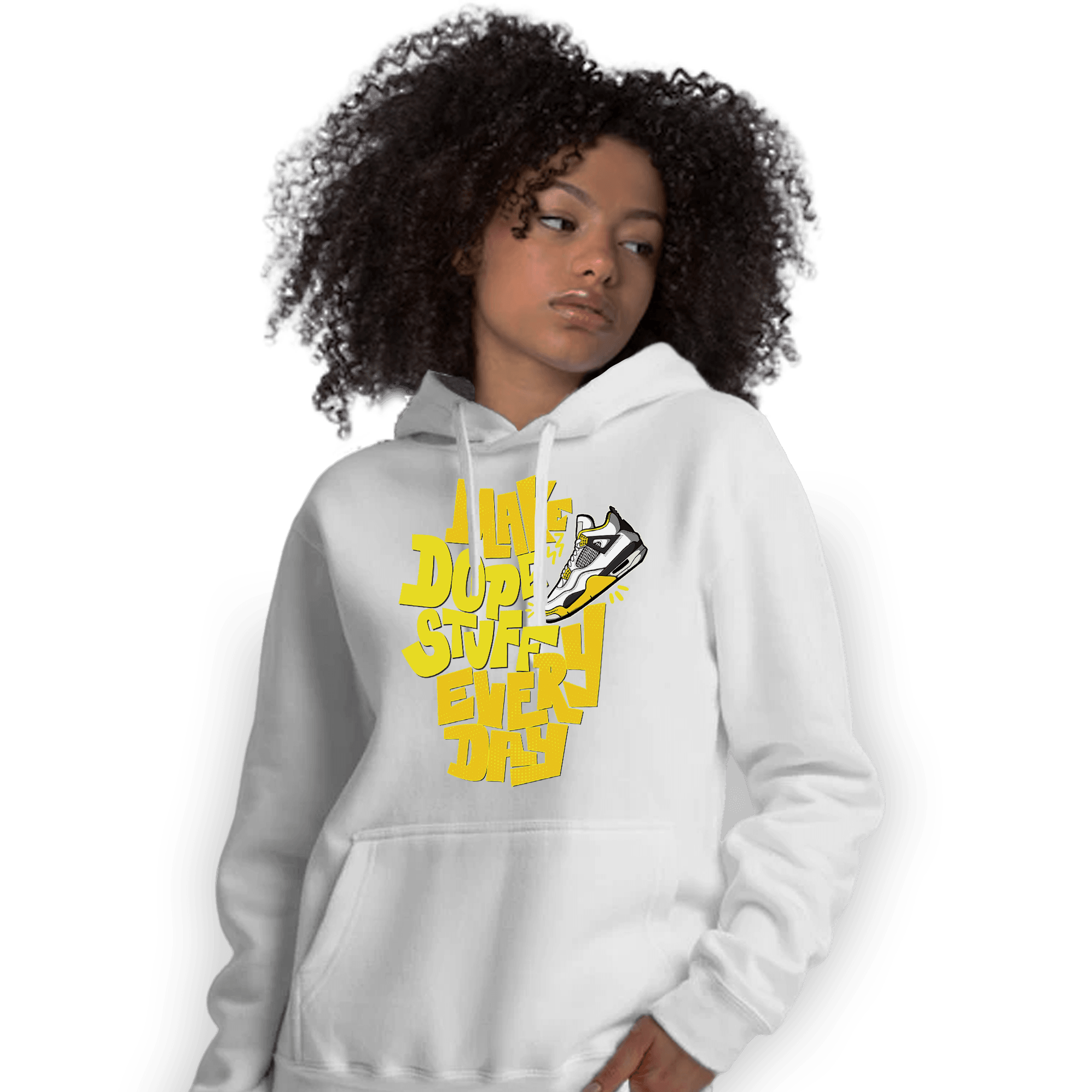 Vivid Sulfur 4s Hoodie Match Dope Sneaker - NastyJamz
