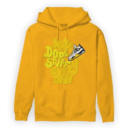 Vivid Sulfur 4s Hoodie Match Dope Sneaker - NastyJamz