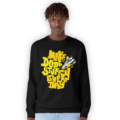 Vivid Sulfur 4s Sweatshirt Match Dope Sneaker - NastyJamz