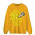 Vivid Sulfur 4s Sweatshirt Match Dope Sneaker - NastyJamz