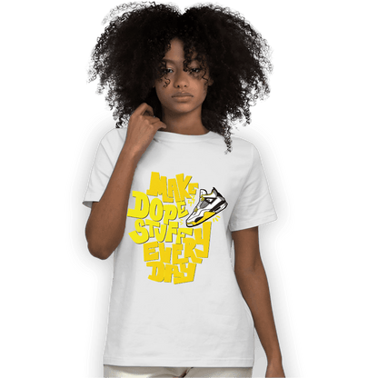 Vivid Sulfur 4s T Shirt Match Dope Sneaker - NastyJamz