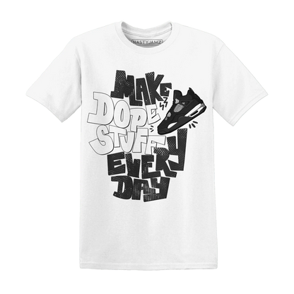 White-Thunder-4s-T-Shirt-Match-Dope-Sneaker