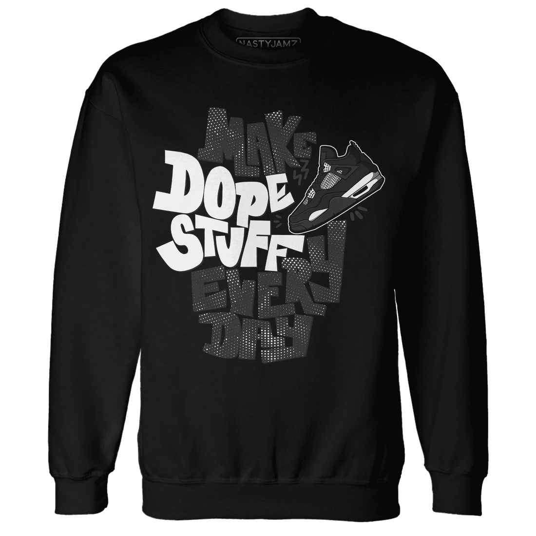 White-Thunder-4s-Sweatshirt-Match-Dope-Sneaker