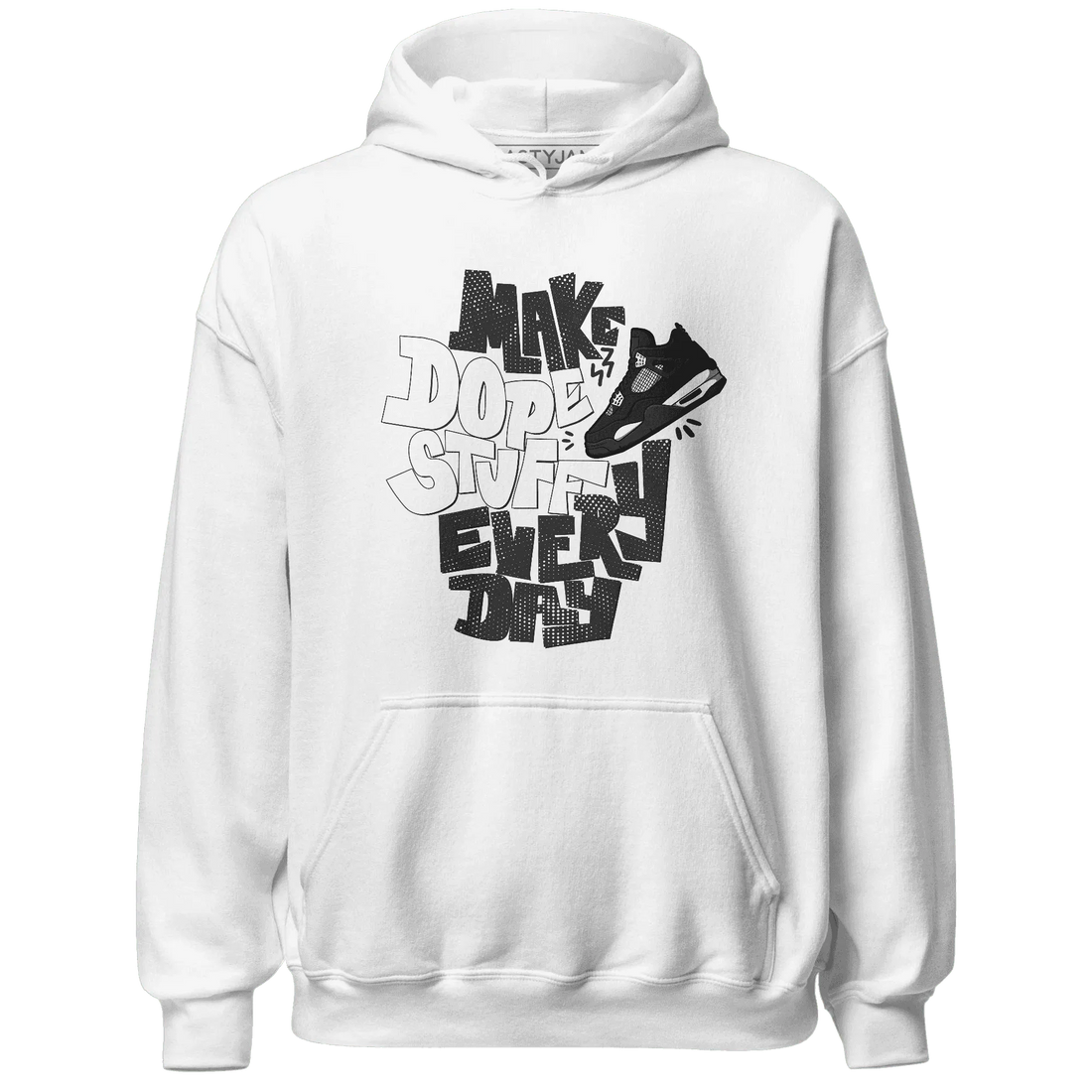 White-Thunder-4s-Hoodie-Match-Dope-Sneaker