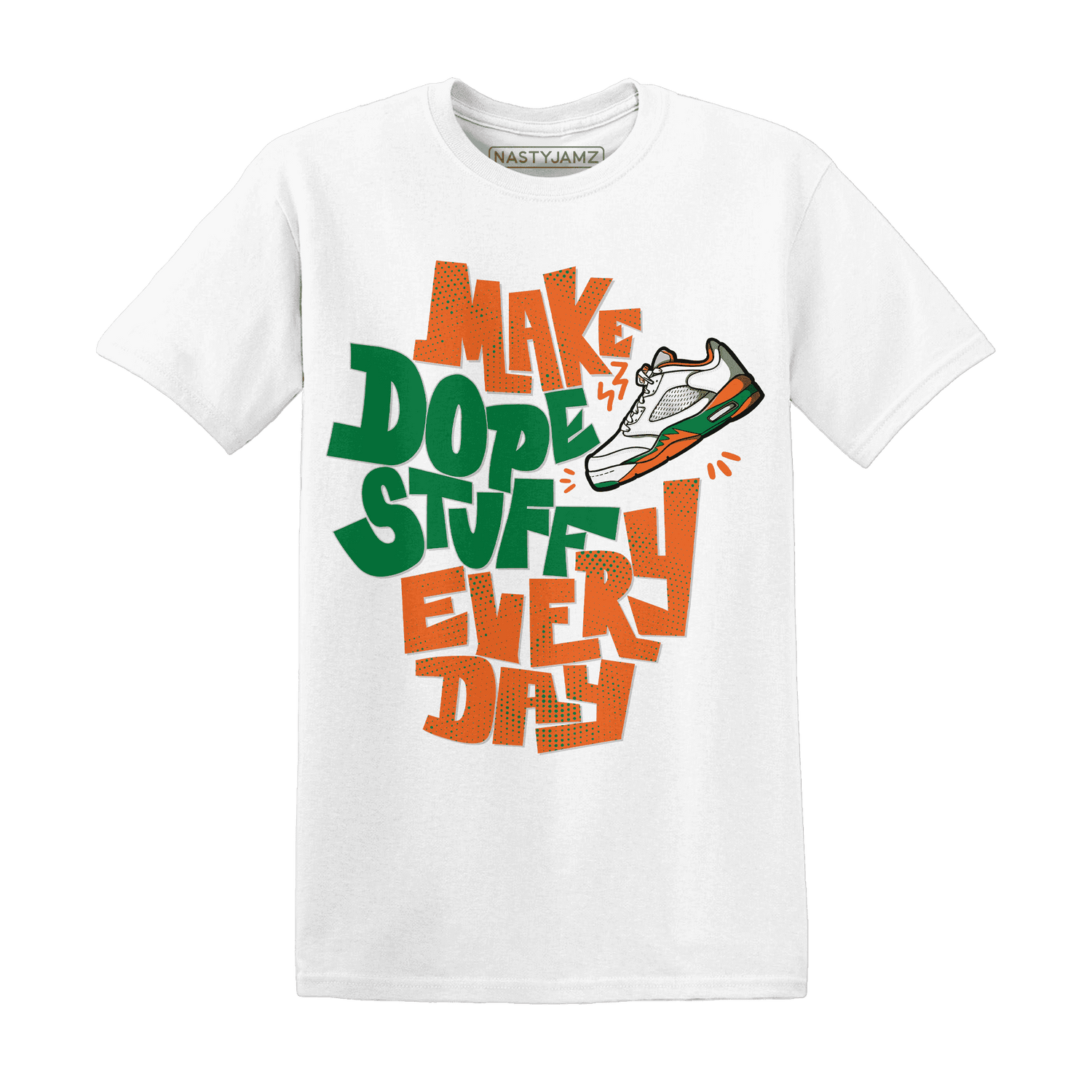 MAM Hurricanes 5s T Shirt Match Dope Sneaker - NastyJamz