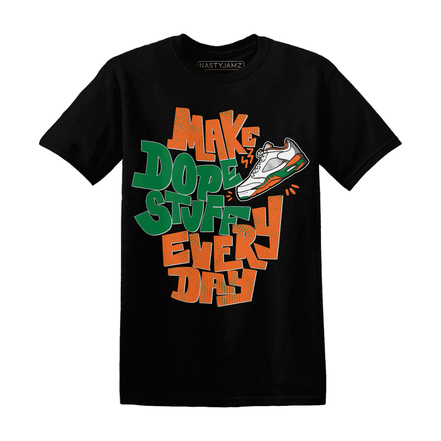 MAM Hurricanes 5s T Shirt Match Dope Sneaker - NastyJamz