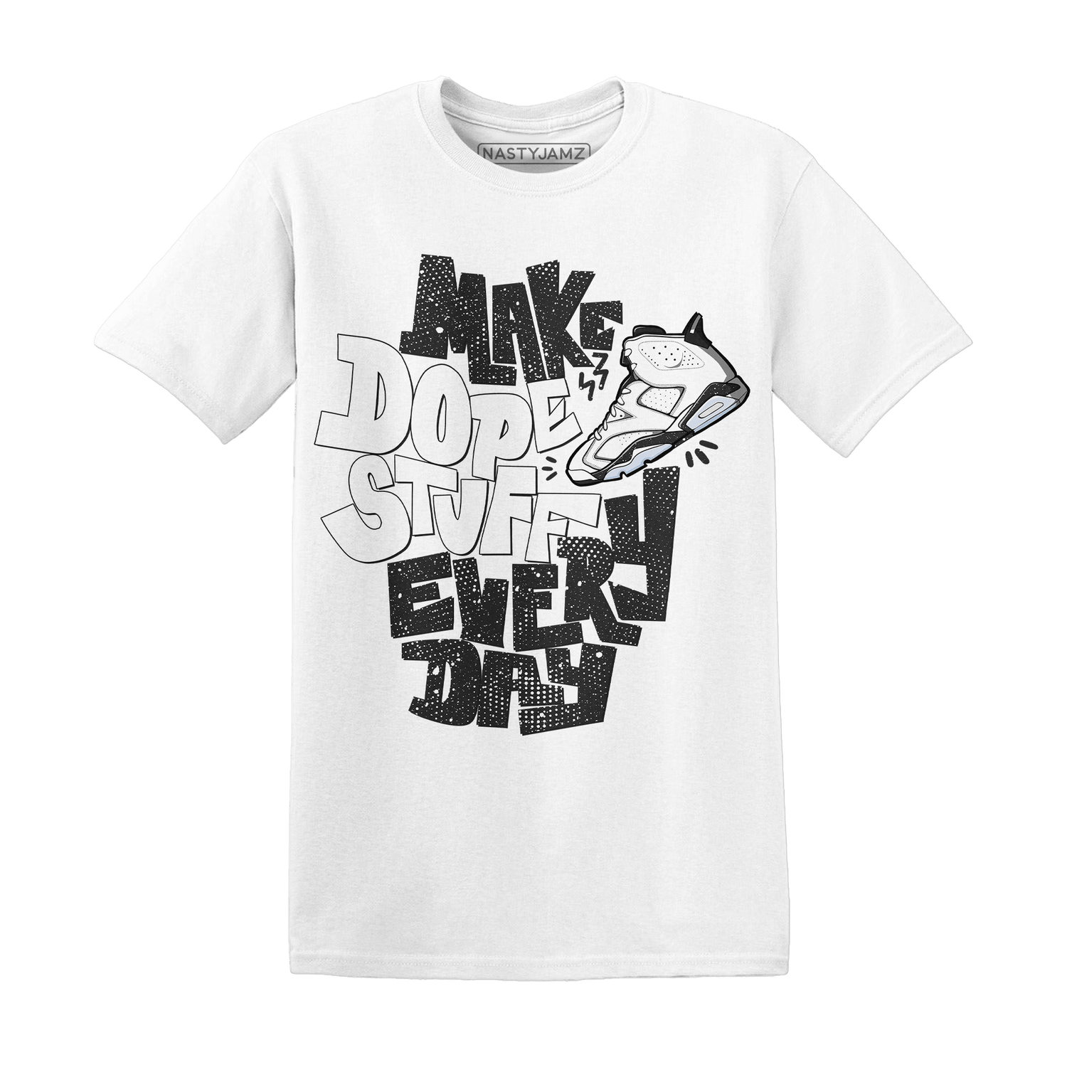 Reverse Oreo 6s T Shirt Match Dope Sneaker - NastyJamz