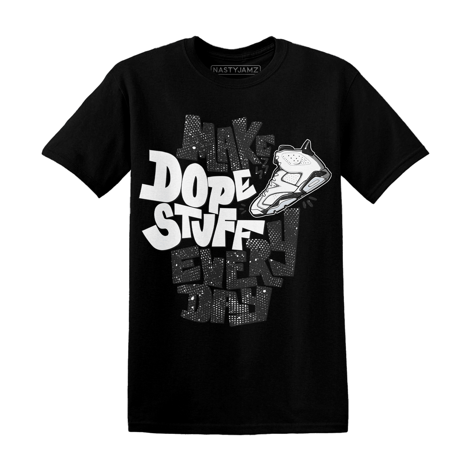 Reverse Oreo 6s T Shirt Match Dope Sneaker - NastyJamz