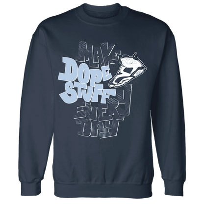 White-Navy-6s-Sweatshirt-Match-Dope-Sneaker