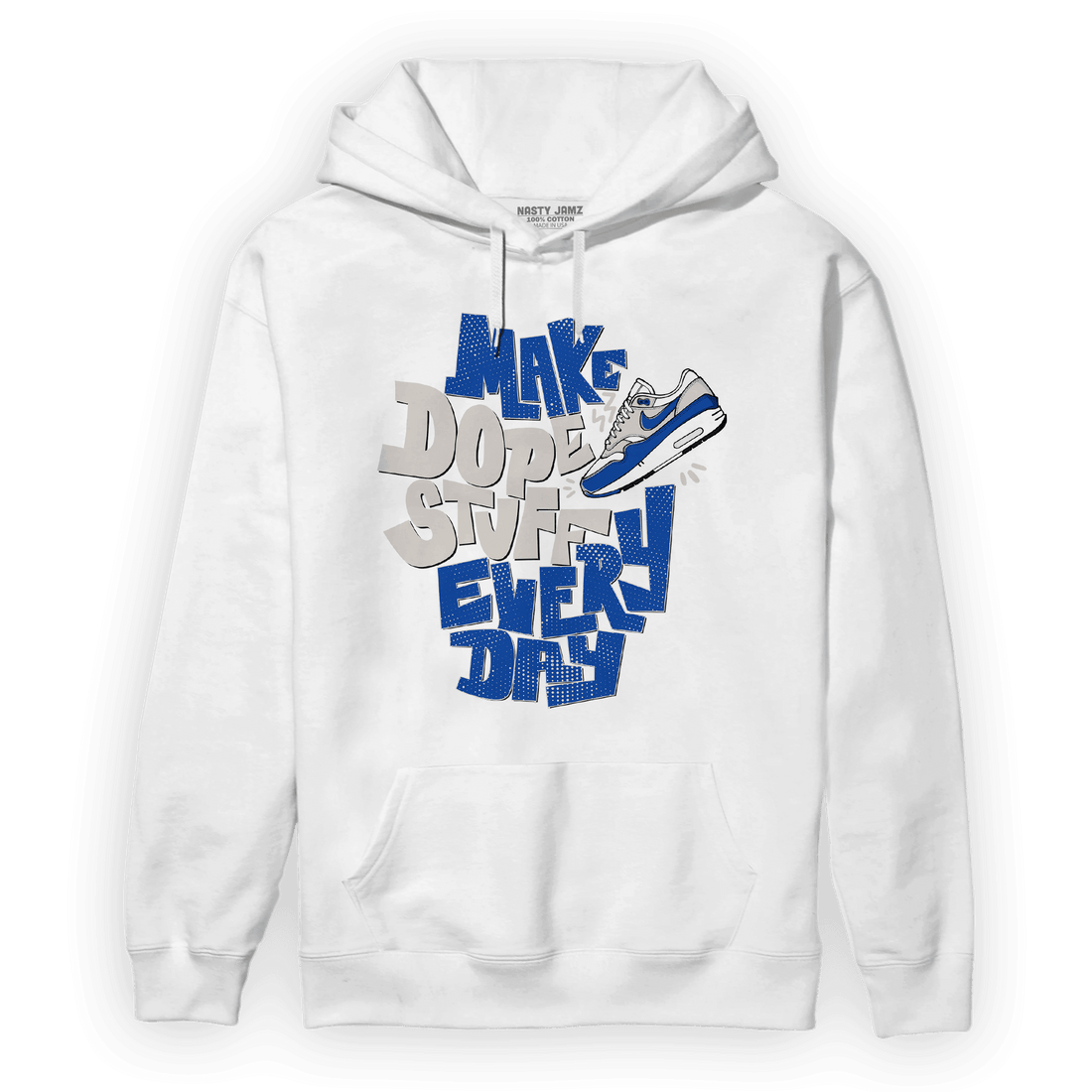 Air Max 1 86 Royal Hoodie Match Dope Sneaker - NastyJamz