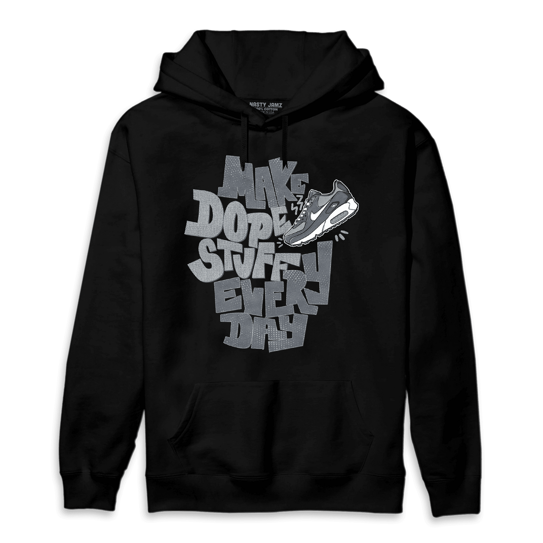 Air Max 90 Iron Grey Hoodie Match Dope Sneaker - NastyJamz