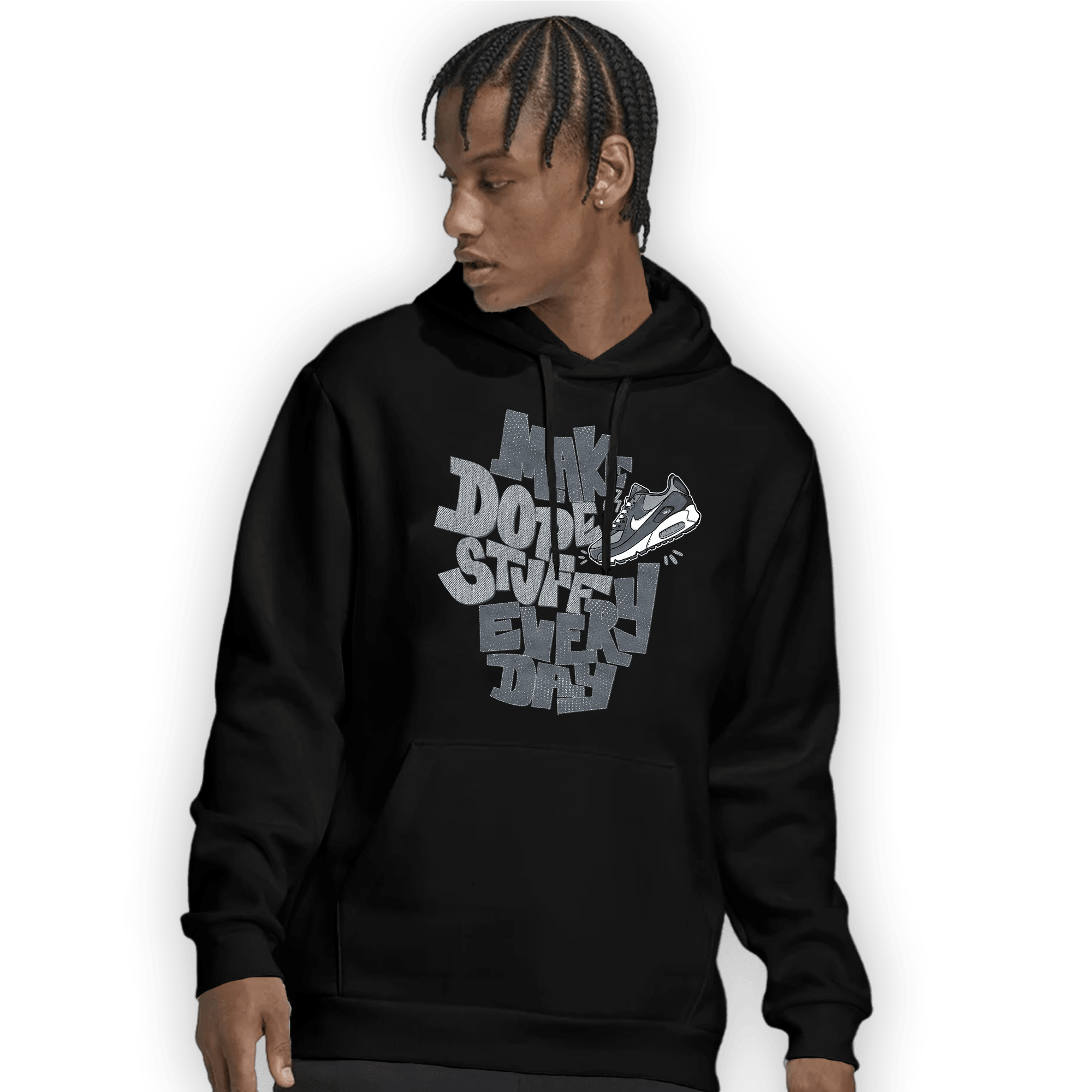 Air Max 90 Iron Grey Hoodie Match Dope Sneaker - NastyJamz