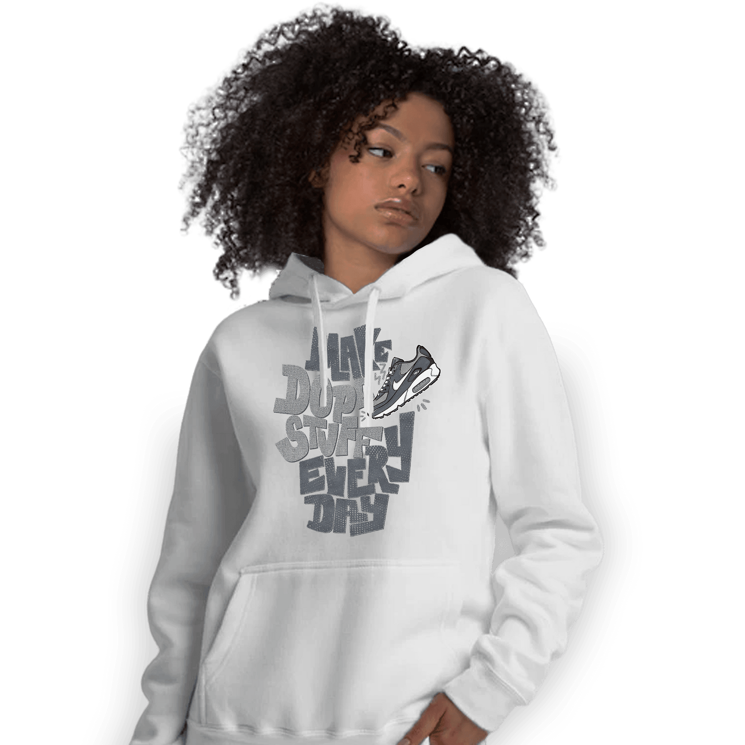 Air Max 90 Iron Grey Hoodie Match Dope Sneaker - NastyJamz