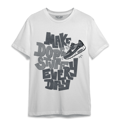 Air Max 90 Iron Grey T Shirt Match Dope Sneaker - NastyJamz