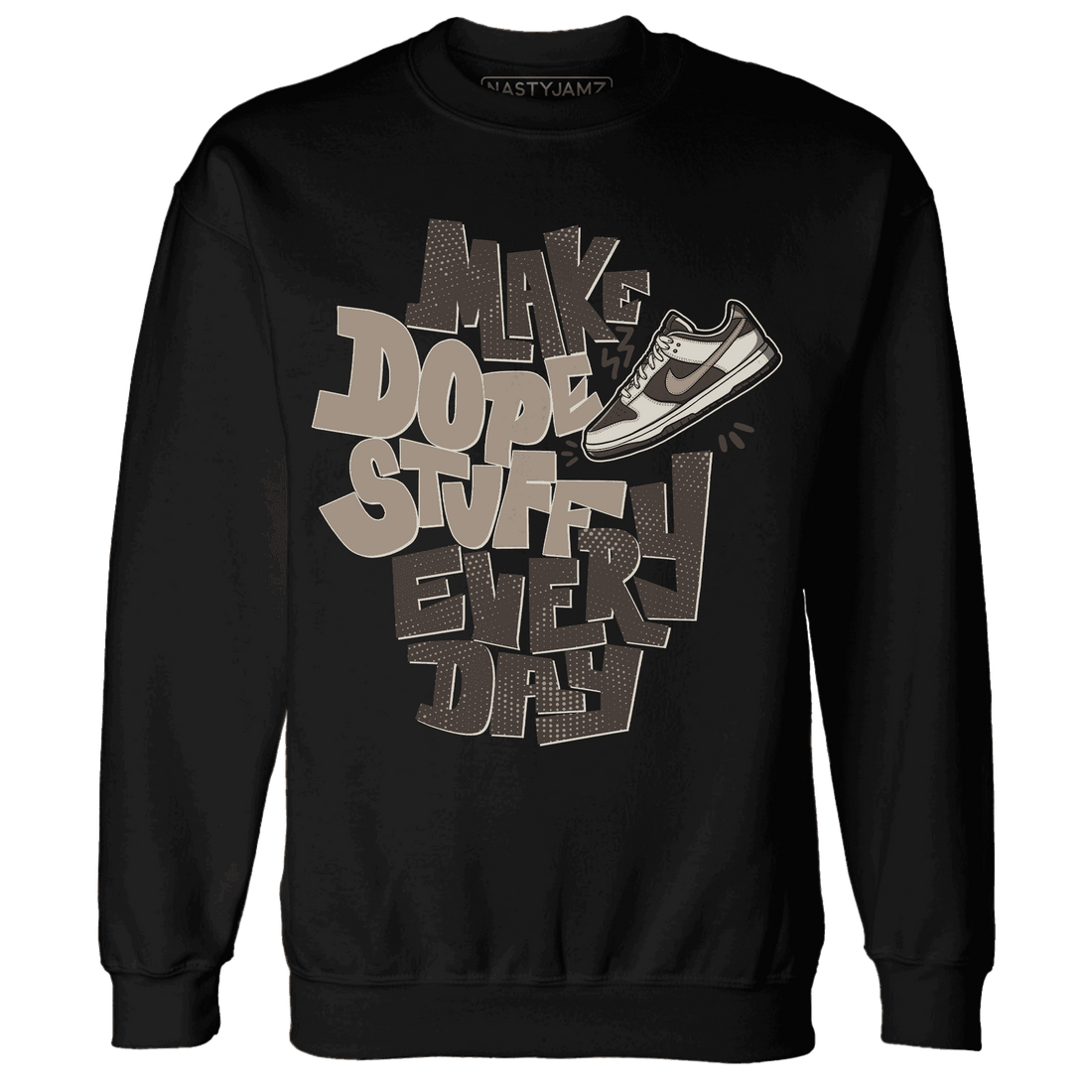 Dunk Low Baroque Brown Sweatshirt Match Dope Sneaker - NastyJamz