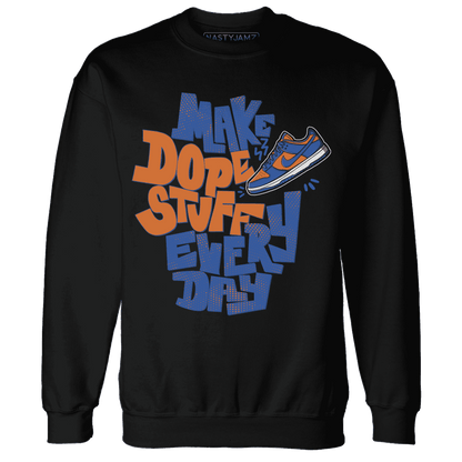 Dunk Low Knicks Sweatshirt Match Dope Sneaker - NastyJamz