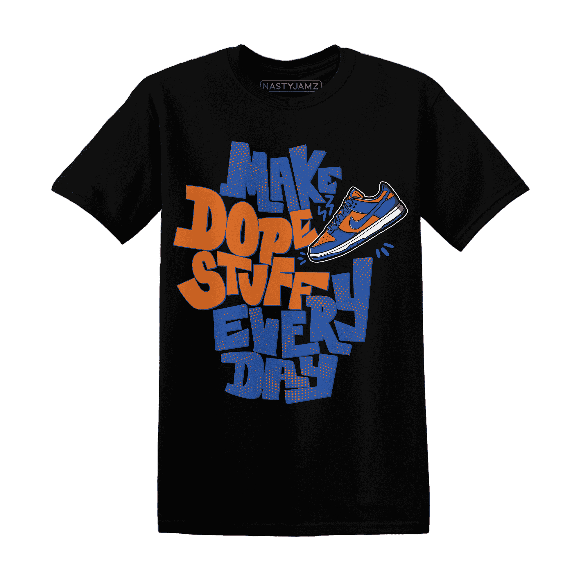 Dunk Low Knicks T Shirt Match Dope Sneaker - NastyJamz