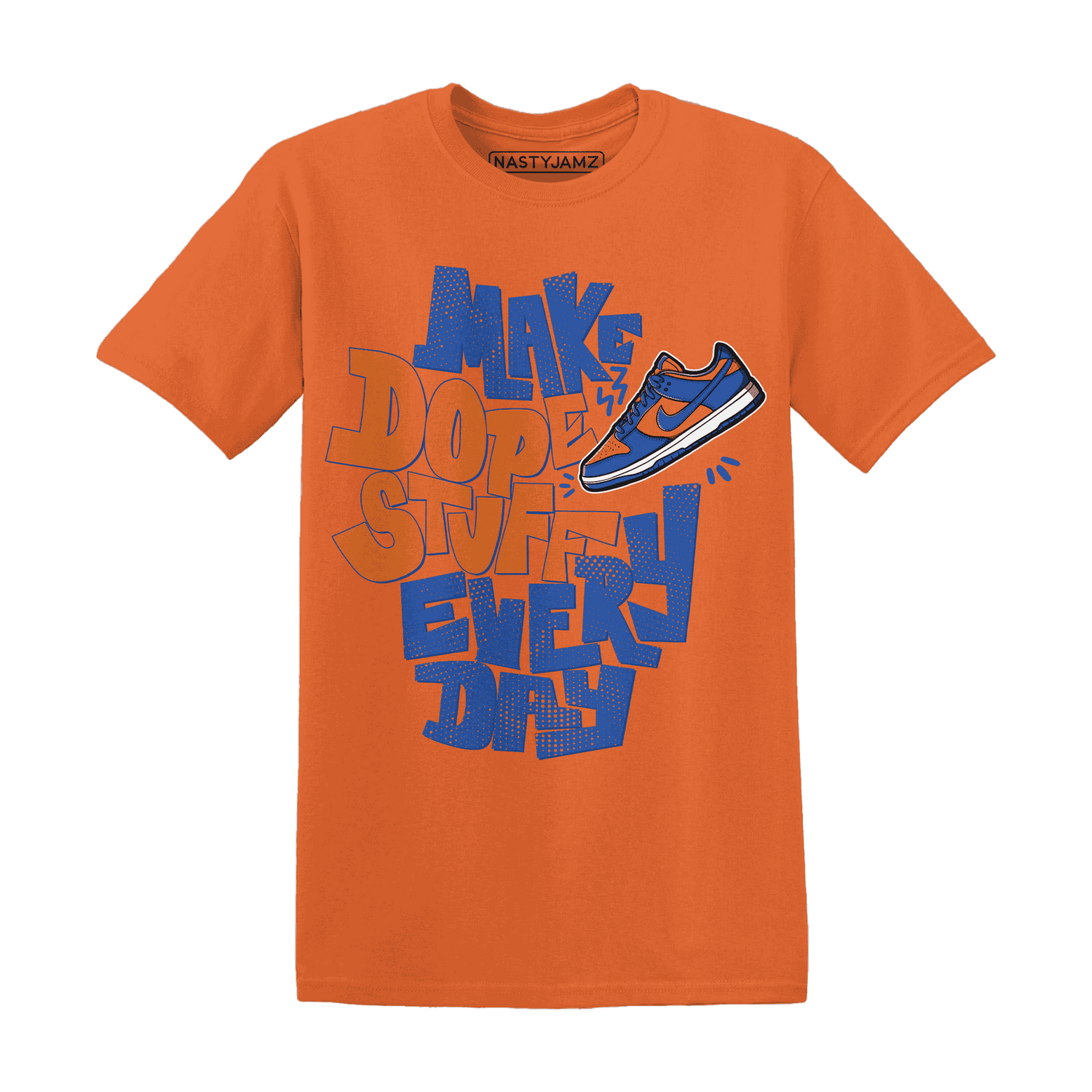 Dunk Low Knicks T Shirt Match Dope Sneaker - NastyJamz