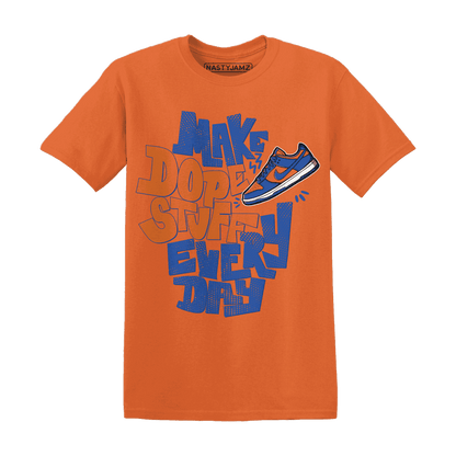 Dunk Low Knicks T Shirt Match Dope Sneaker - NastyJamz