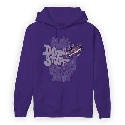 Dunk Low Plum Hoodie Match Dope Sneaker - NastyJamz