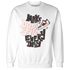 Jumman Jack University Red Sweatshirt Match Dope Sneaker - NastyJamz