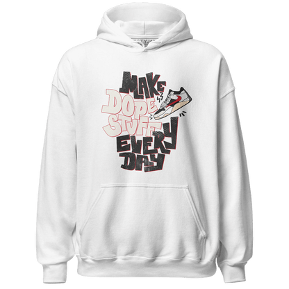 Jumman Jack University Red Hoodie Match Dope Sneaker - NastyJamz