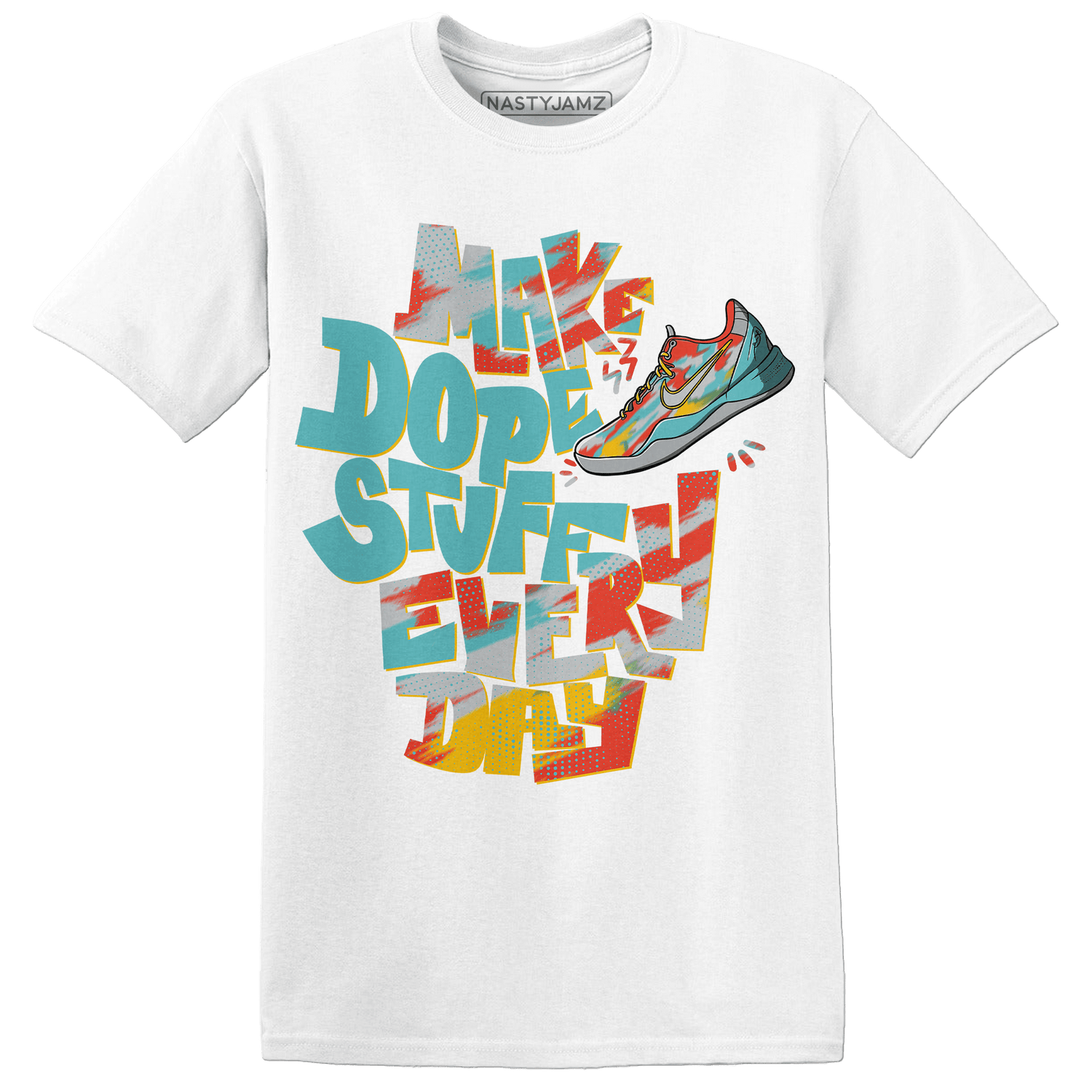 KB 8 Protro Venice Beach T Shirt Match Dope Sneaker - NastyJamz