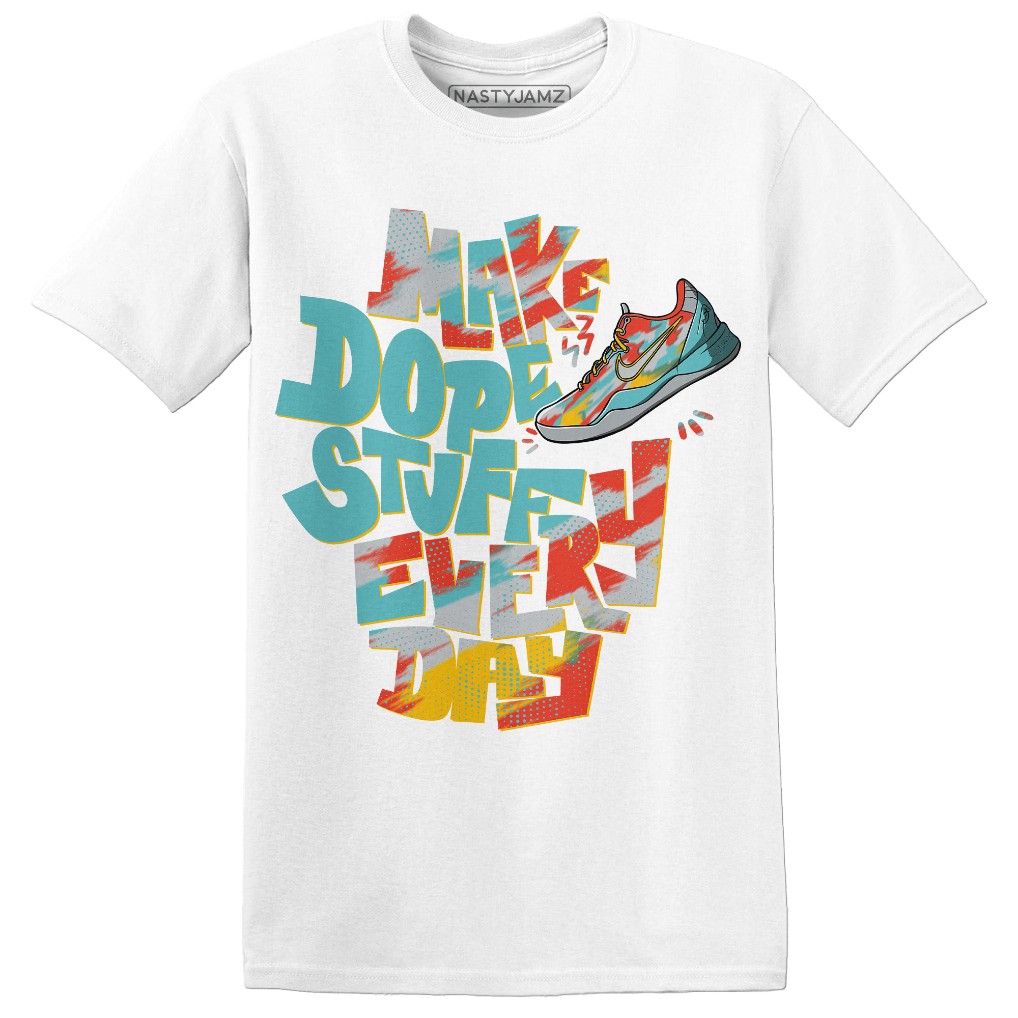 KB 8 Protro Venice Beach T Shirt Match Dope Sneaker - NastyJamz