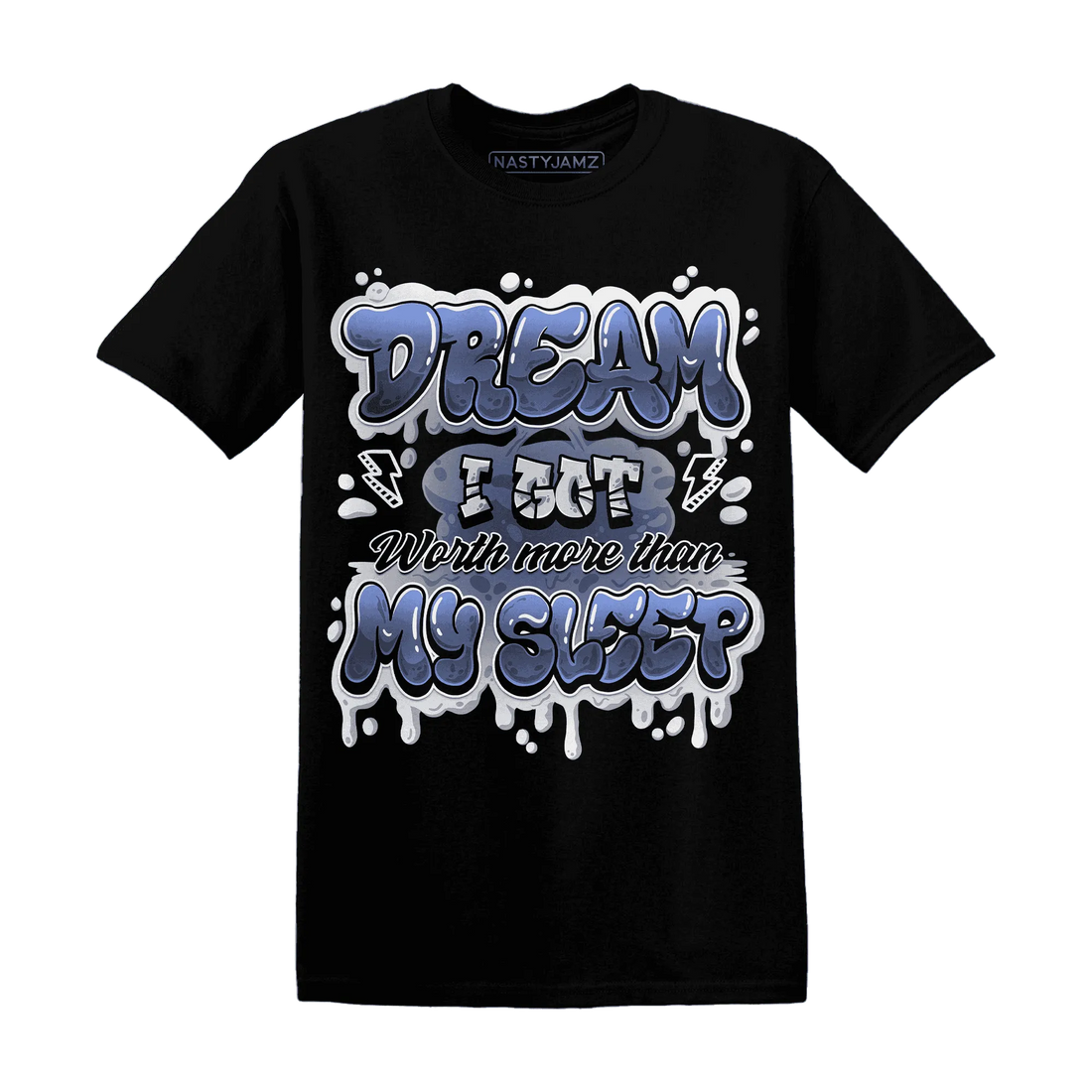 Low-Diffused-Blue-11s-T-Shirt-Match-Dream-Over-Rest