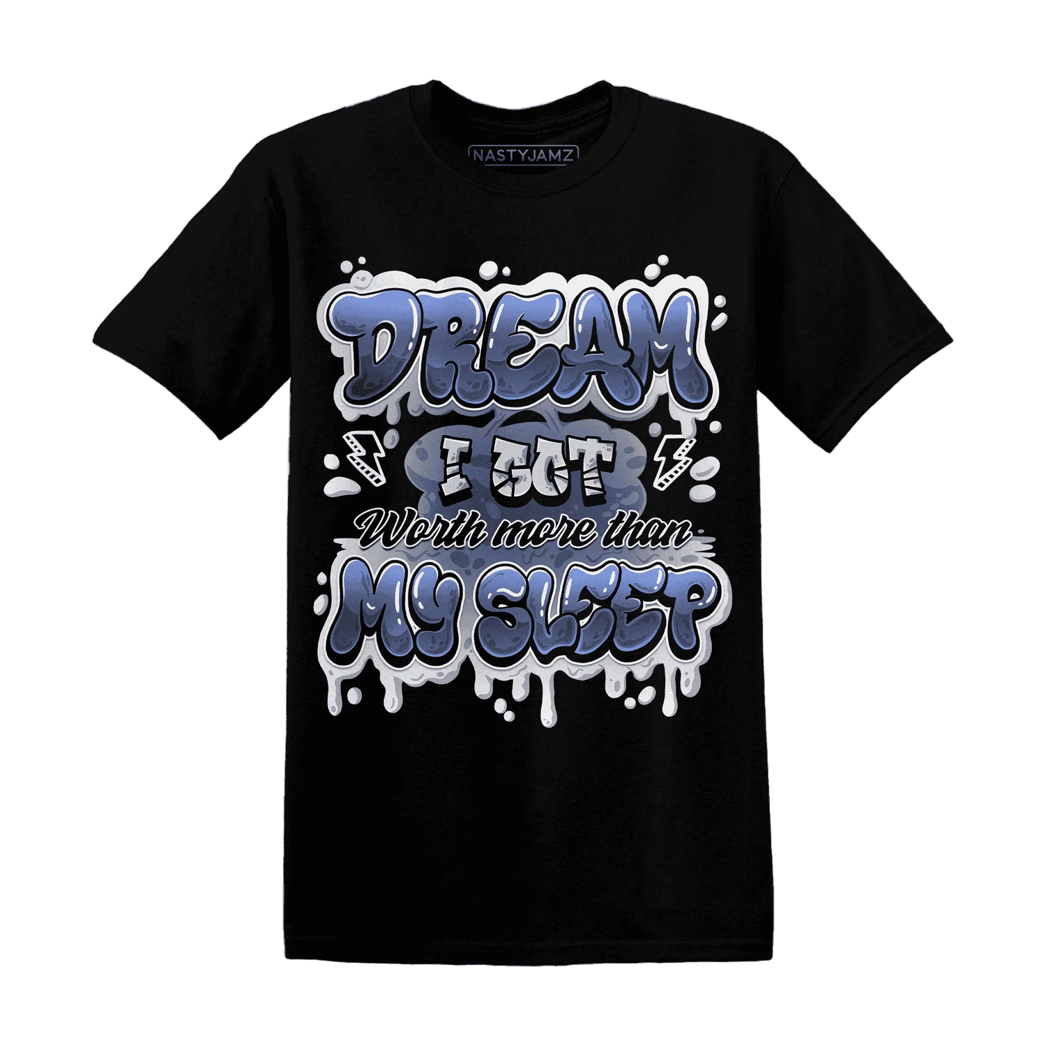Low-Diffused-Blue-11s-T-Shirt-Match-Dream-Over-Rest