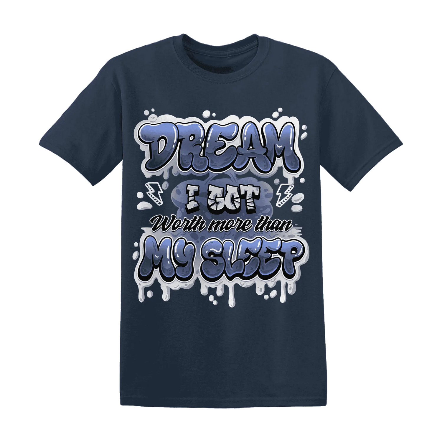 Low-Diffused-Blue-11s-T-Shirt-Match-Dream-Over-Rest