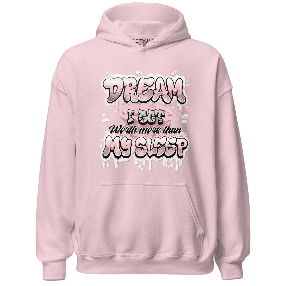 Low Legend Pink 11s Hoodie Match Dream Over Rest - NastyJamz