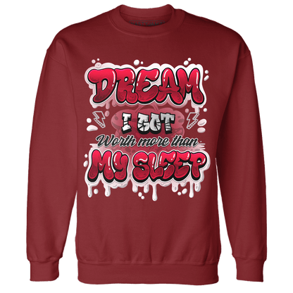 Retro Red Taxi 12s Sweatshirt Match Dream Over Rest - NastyJamz