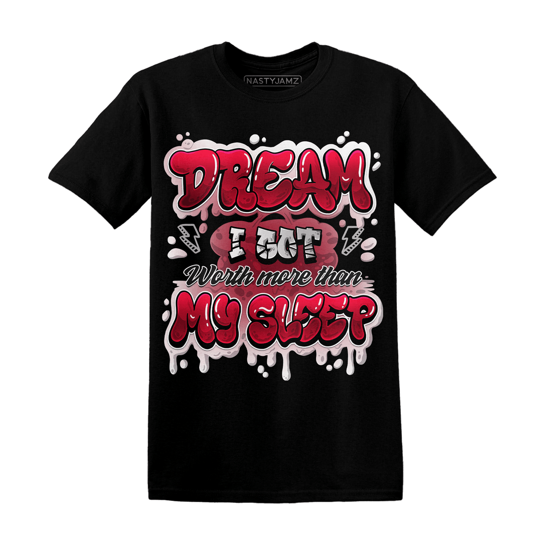Retro Red Taxi 12s T Shirt Match Dream Over Rest - NastyJamz