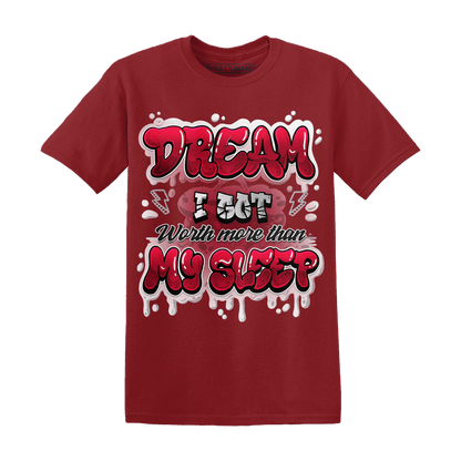 Retro Red Taxi 12s T Shirt Match Dream Over Rest - NastyJamz