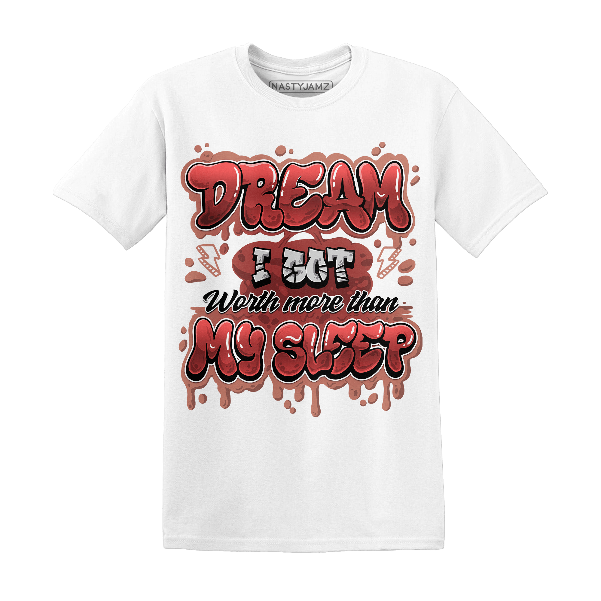 Dune Red 13s T Shirt Match Dream Over Rest - NastyJamz
